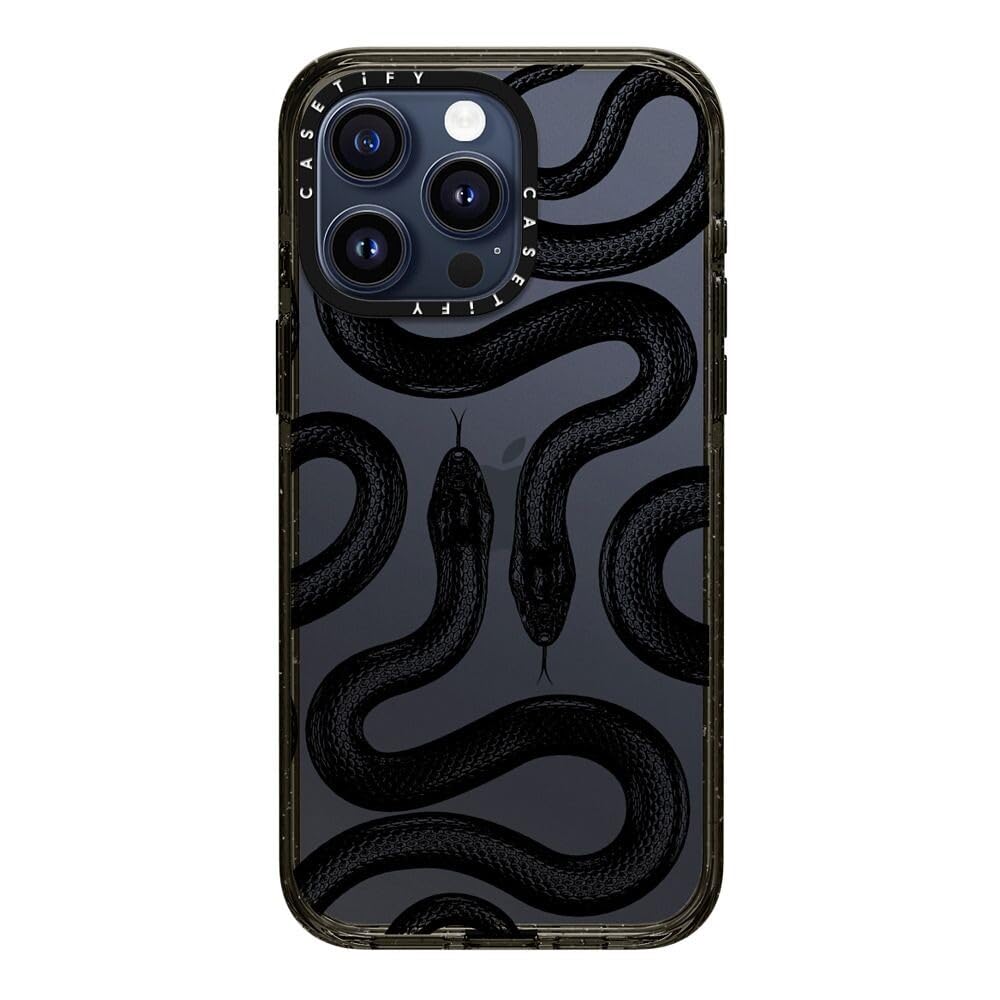 Foto 3 pulgar | Funda Para Teléfono Tify Impact Iphone 15 Pro Max Black Kingsnake - Venta Internacional.