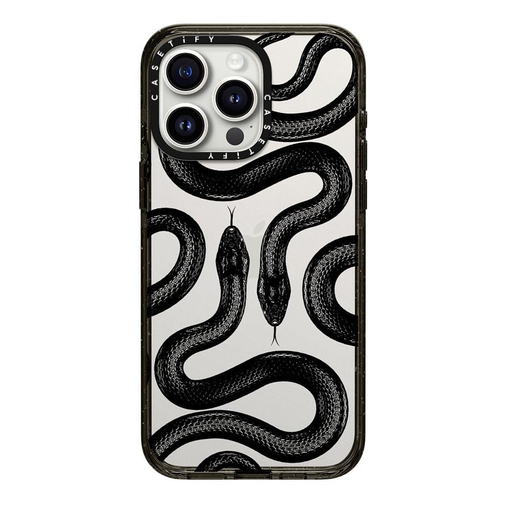 Foto 4 pulgar | Funda Para Teléfono Tify Impact Iphone 15 Pro Max Black Kingsnake - Venta Internacional.