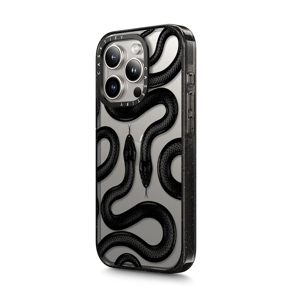 Foto 6 pulgar | Funda Para Teléfono Tify Impact Iphone 15 Pro Max Black Kingsnake - Venta Internacional.