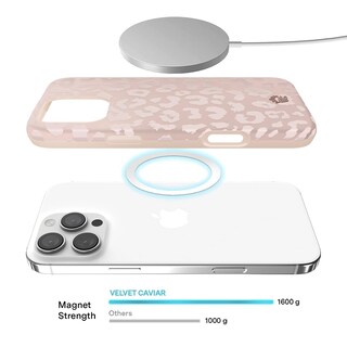 Foto 3 | Funda De Teléfono Velvet Caviar Nude Leopard Cheetah Para Iphone 16 Pro - Venta Internacional.