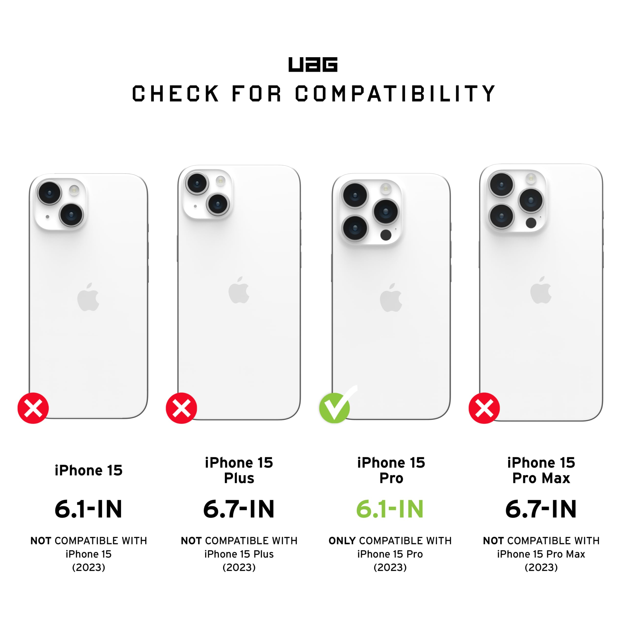 Foto 3 pulgar | Funda Urban Armor Gear Uag Monarch Pro Kevlar Para Iphone 15 Pro - Venta Internacional.