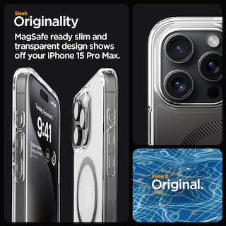 Foto 3 | Funda Para Teléfono Spigen Ultra Hybrid Magfit Iphone 15 Pro Max - Venta Internacional.