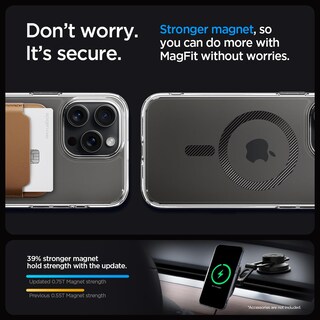 Foto 5 | Funda Para Teléfono Spigen Ultra Hybrid Magfit Iphone 15 Pro Max - Venta Internacional.