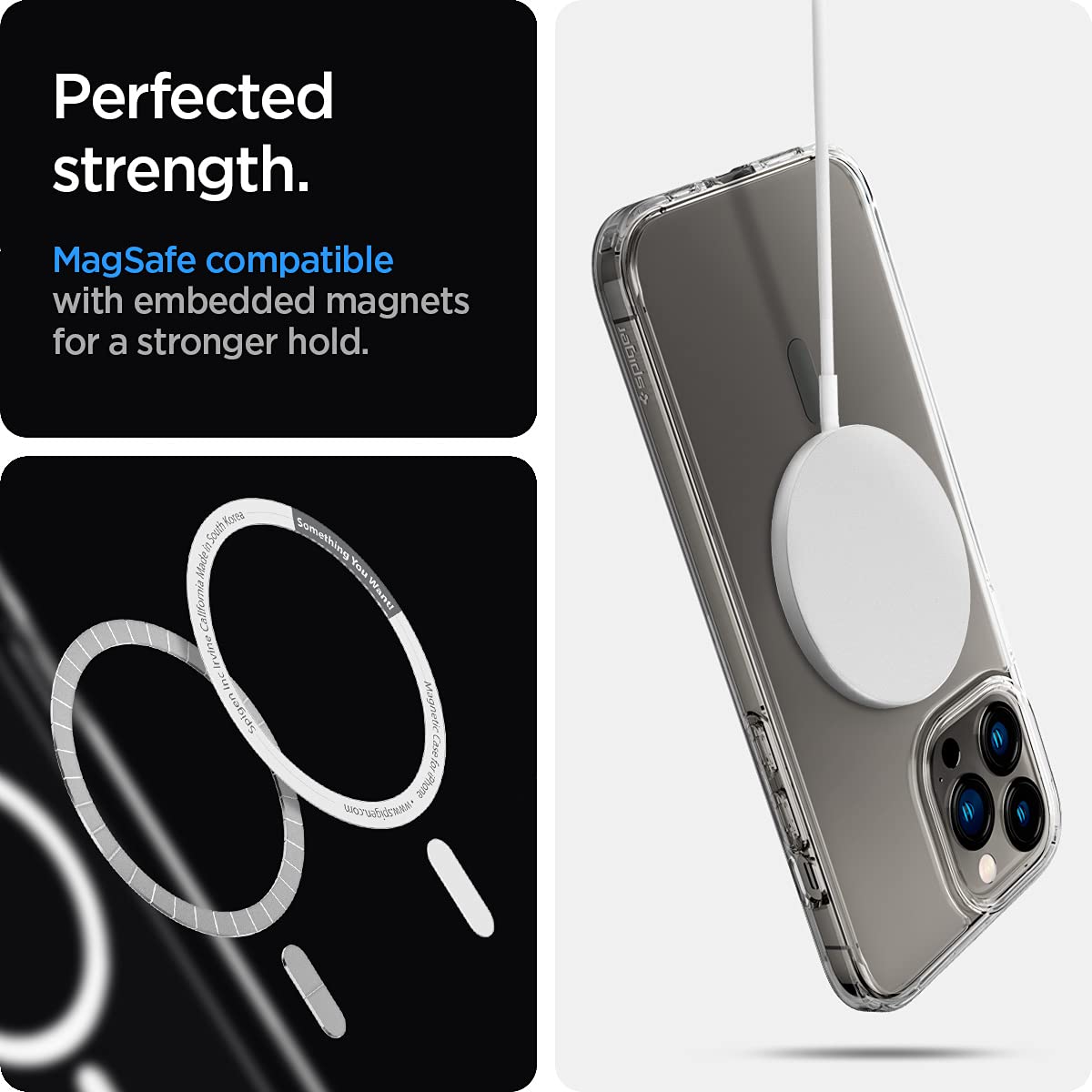 Foto 5 pulgar | Funda De Teléfono Spigen Ultra Hybrid Magfit Para Iphone 13 Pro Max - Venta Internacional.
