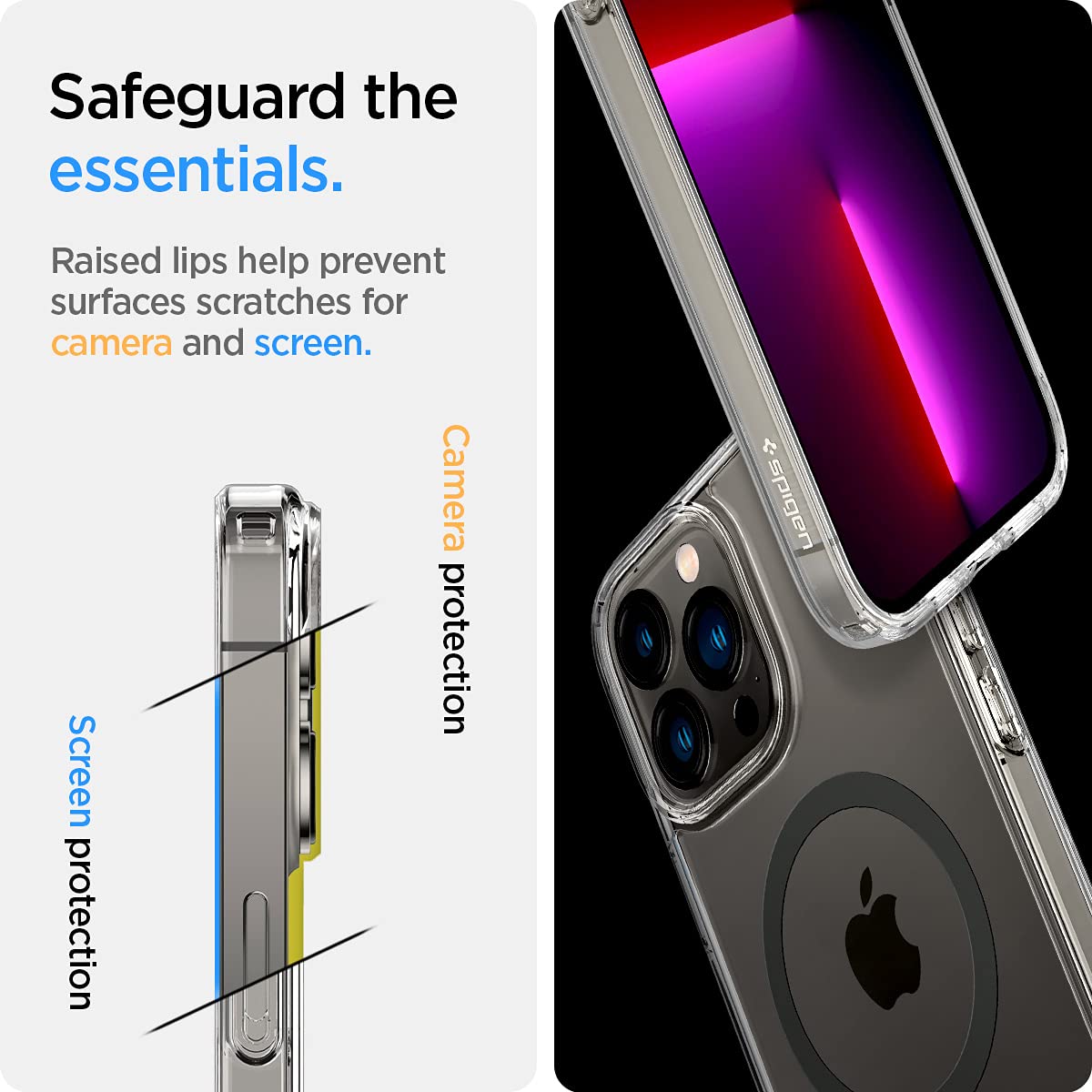 Foto 7 pulgar | Funda De Teléfono Spigen Ultra Hybrid Magfit Para Iphone 13 Pro Max - Venta Internacional.