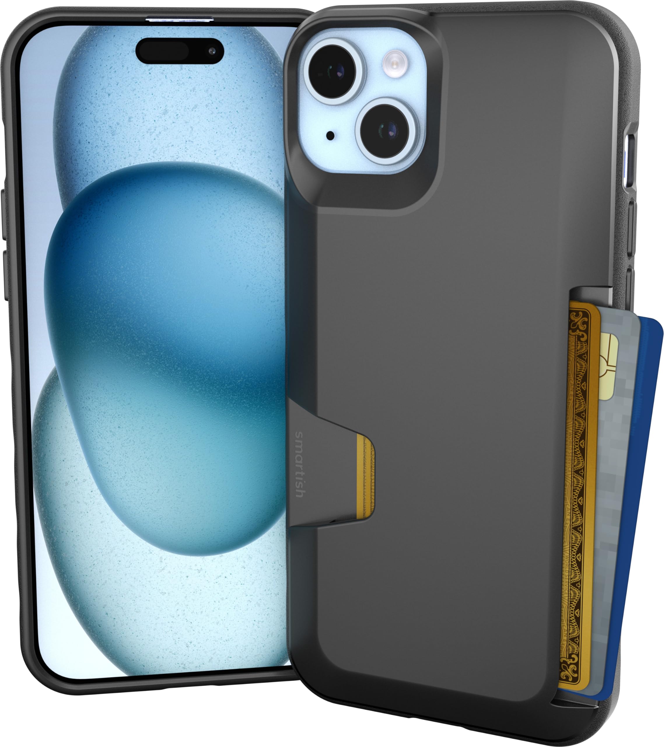 Foto 2 pulgar | Funda Tipo Cartera Smartish Wallet Slayer Vol. 1 Para Iphone 15 Plus - Venta Internacional.