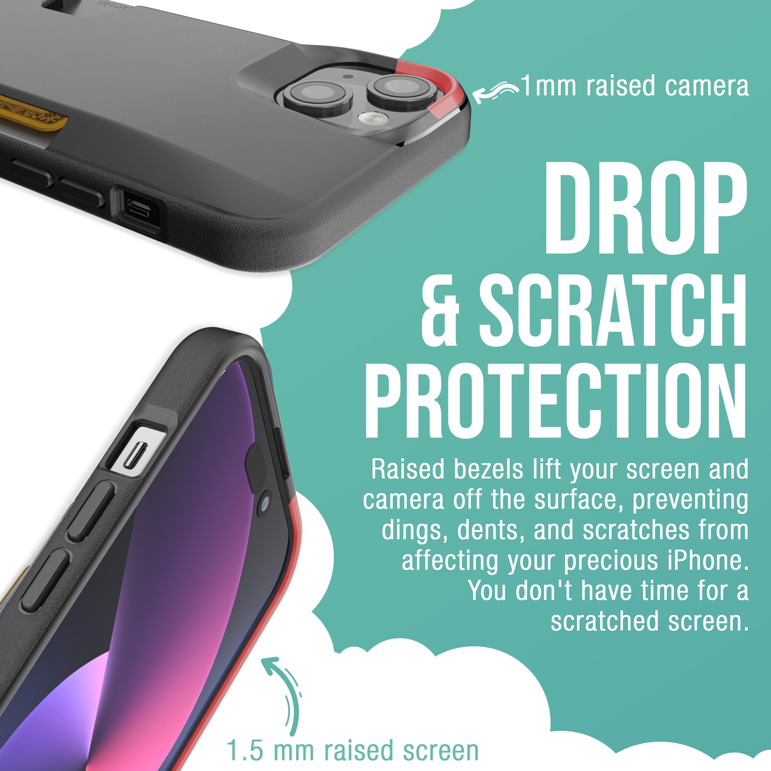 Foto 5 pulgar | Funda Tipo Cartera Smartish Wallet Slayer Vol. 1 Para Iphone 15 Plus - Venta Internacional.
