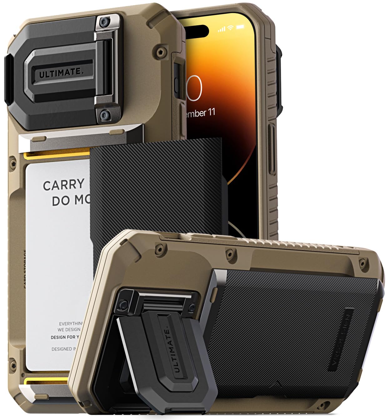 Funda Para Teléfono Vrs Design Damda Glide Duoguard Para Iphone 14 Pro Max - Venta Internacional.