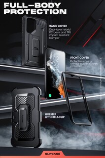 Foto 4 | Funda Supcase Unicorn Beetle Pro Para Samsung Galaxy S23 Ultra 5g - Venta Internacional.