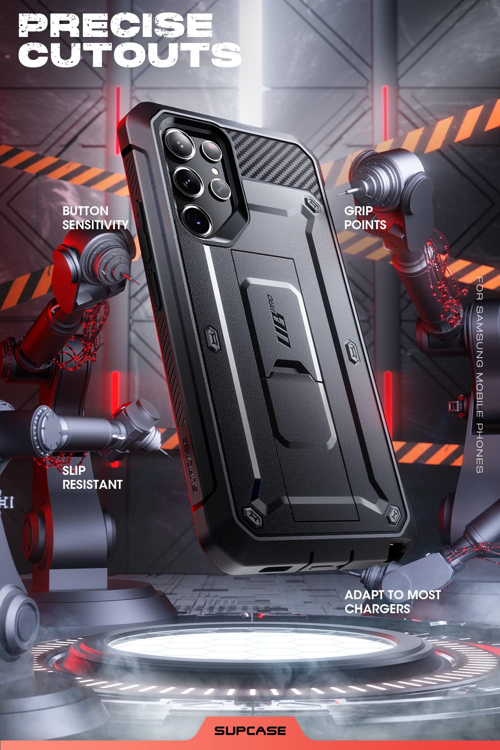 Foto 7 pulgar | Funda Supcase Unicorn Beetle Pro Para Samsung Galaxy S23 Ultra 5g - Venta Internacional.