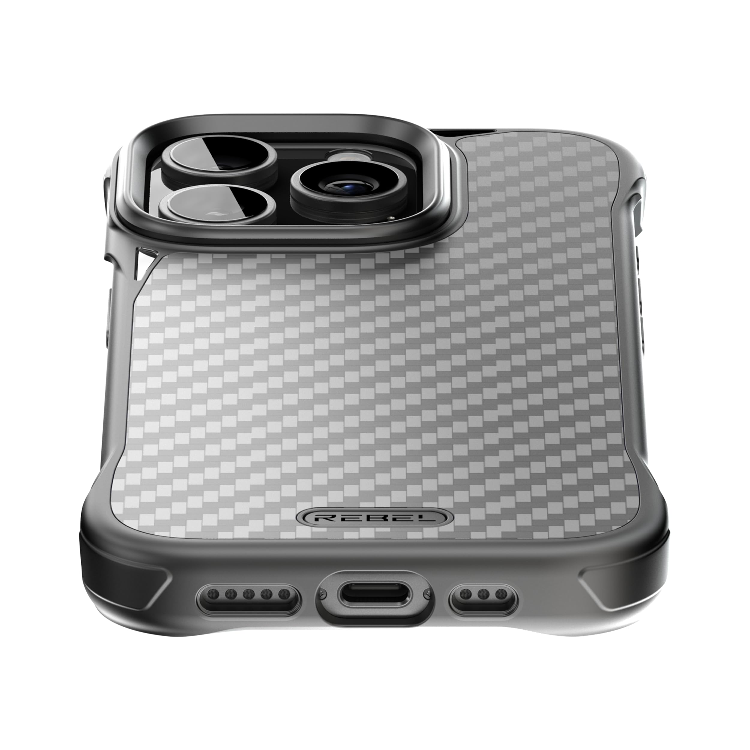 Foto 5 pulgar | Funda De Teléfono Rebel Para Iphone 16 Pro [serie Flex] De Fibra De Aramida - Venta Internacional.
