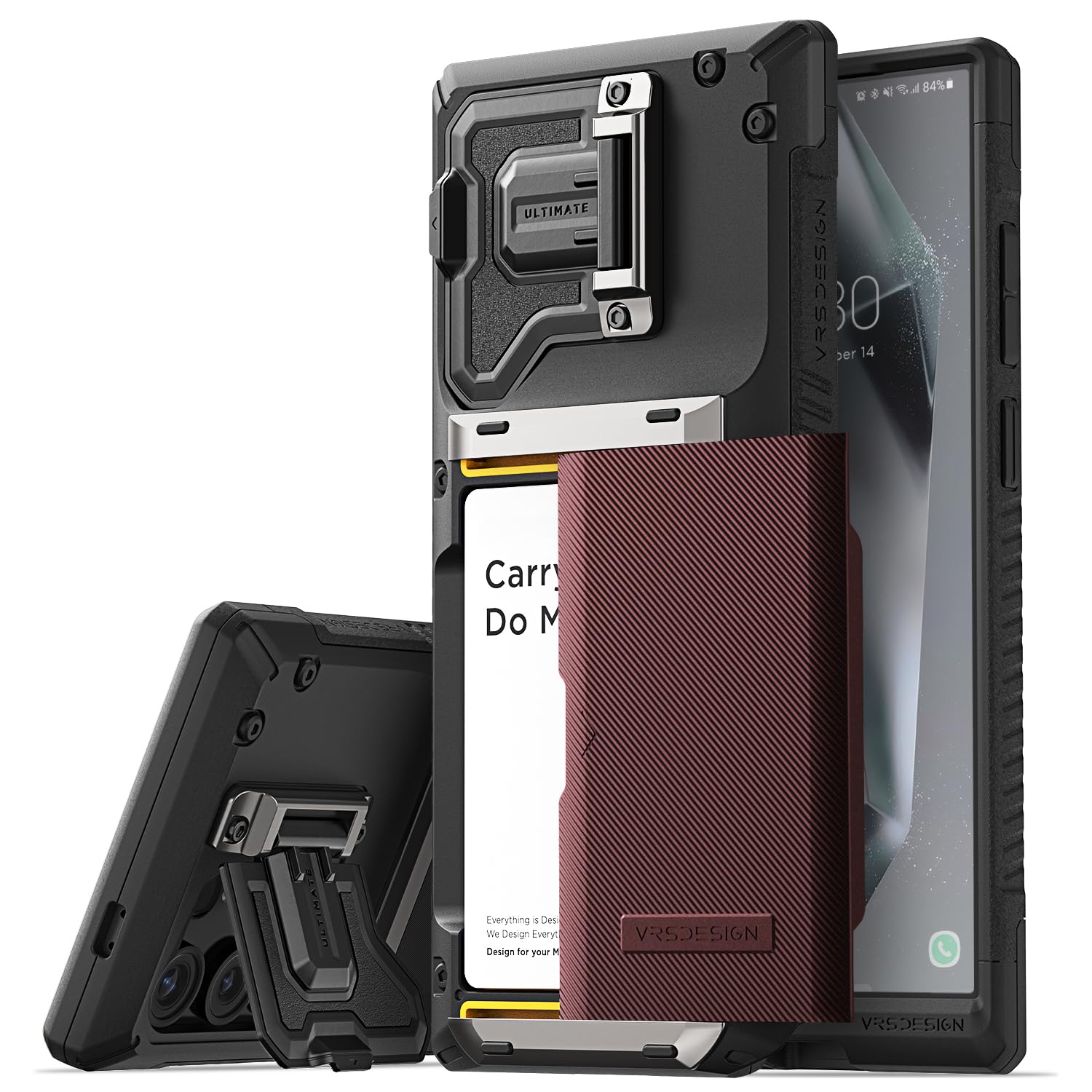 Foto 1 | Funda De Teléfono Vrs Design Damda Glide Duoguard Para Samsung Galaxy S24 Ultra - Venta Internacional.