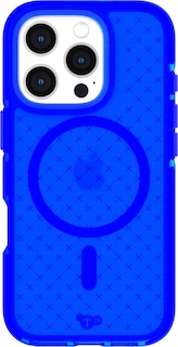Foto 1 | Funda Tech21 Evocheck Para Iphone 16 Pro Con Magsafe Azul Cobalto - Venta Internacional.