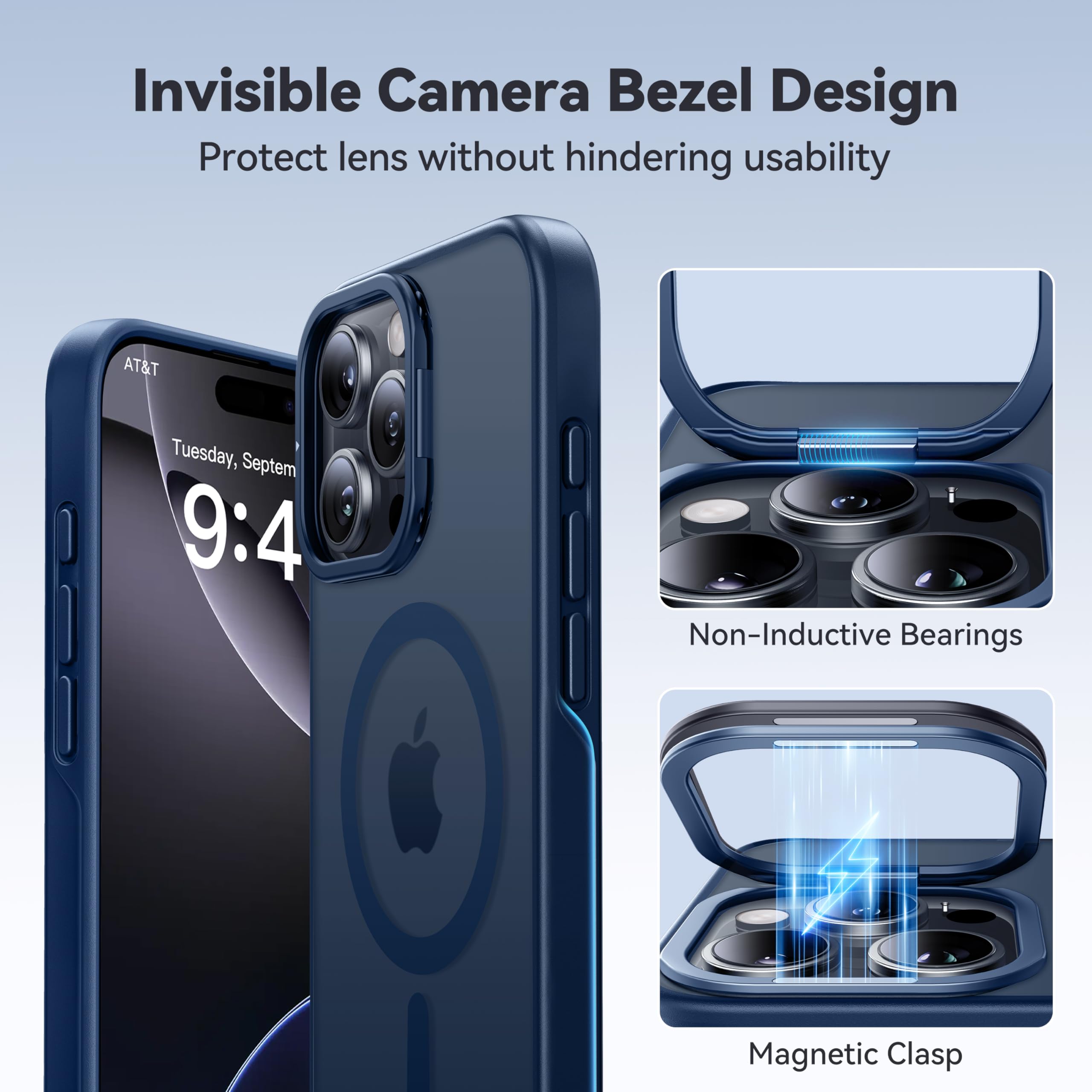 Foto 6 pulgar | Funda De Teléfono Casekoo Oficial Magnética A Prueba De Golpes Para Iphone 16 Pro - Venta Internacional.