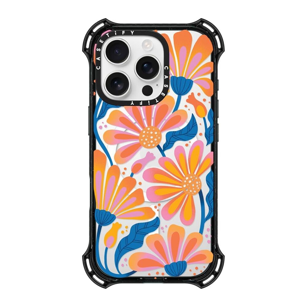 Foto 2 pulgar | Funda De Teléfono Casetify Bounce Para Iphone 16 Pro Lazy Daisy - Venta Internacional.