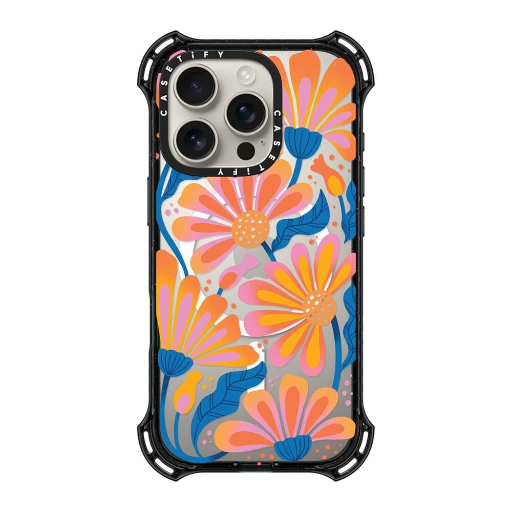 Foto 4 pulgar | Funda De Teléfono Casetify Bounce Para Iphone 16 Pro Lazy Daisy - Venta Internacional.