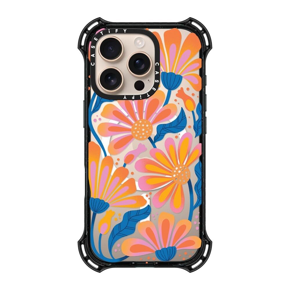 Foto 5 pulgar | Funda De Teléfono Casetify Bounce Para Iphone 16 Pro Lazy Daisy - Venta Internacional.