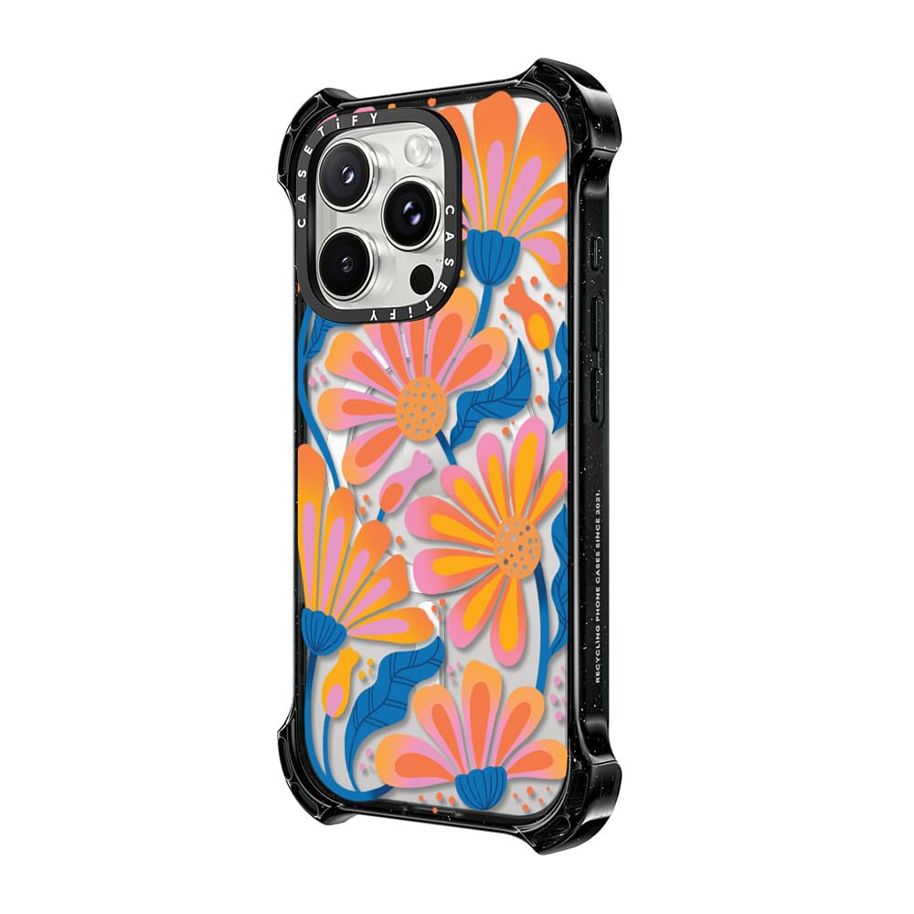 Foto 6 pulgar | Funda De Teléfono Casetify Bounce Para Iphone 16 Pro Lazy Daisy - Venta Internacional.