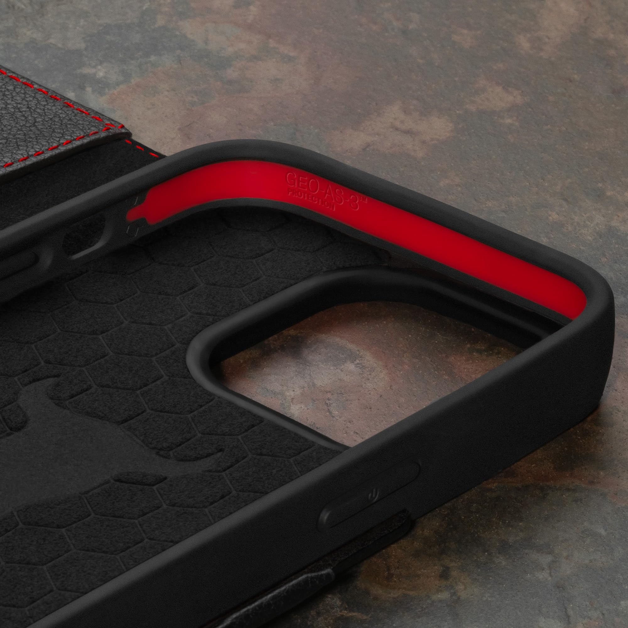 Foto 7 pulgar | Funda Torro Premium Leather Para Iphone 15 Pro Max, Color Negro - Venta Internacional.