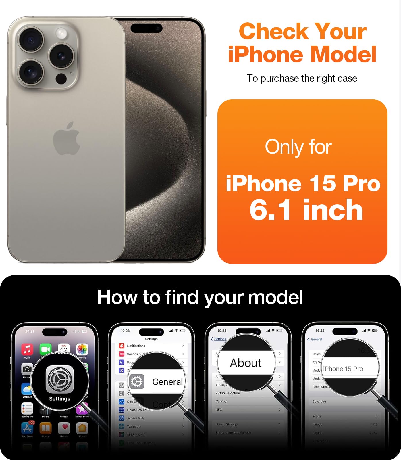 Foto 8 pulgar | Funda De Teléfono Torras Ultra Magnetic Ostand Para Iphone 15 Pro - Venta Internacional.