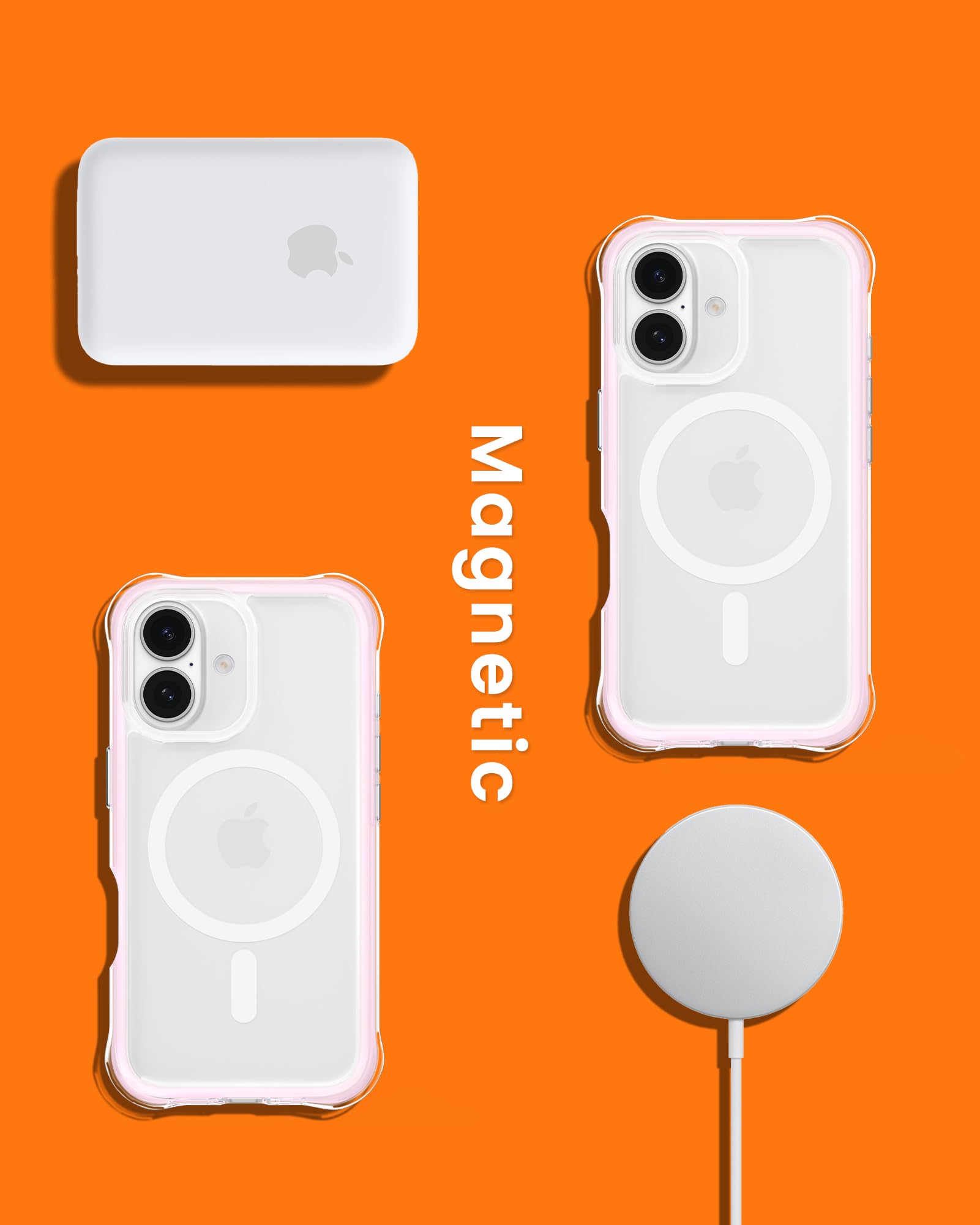 Foto 8 pulgar | Funda Ornarto Air Para Iphone 16 Clear Con Magsafe Clear - Venta Internacional.