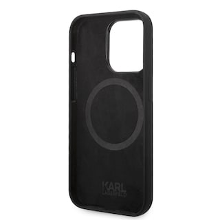 Foto 7 | Funda Karl Silicon Para Iphone 14 Pro - Negro