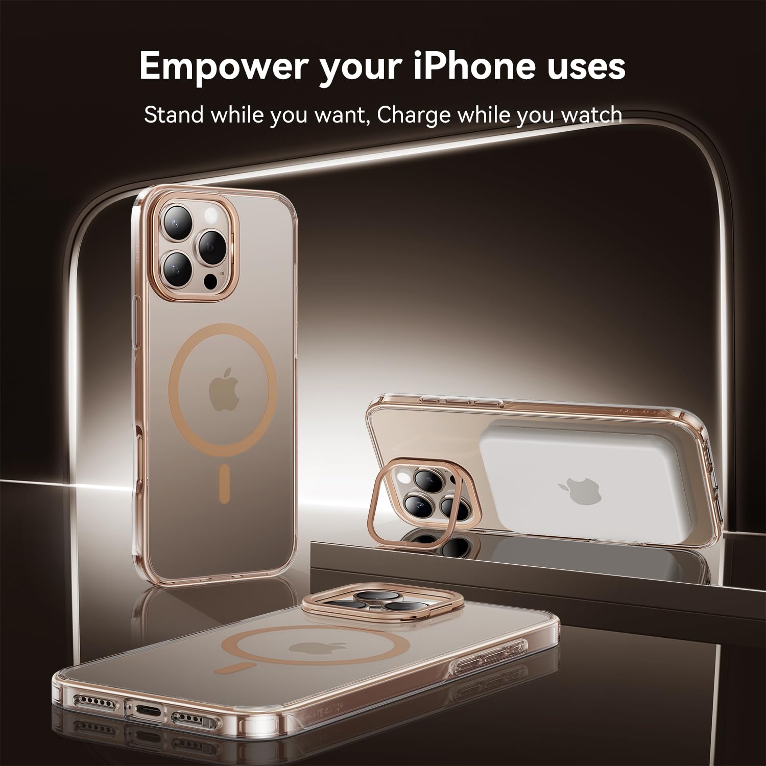 Foto 8 pulgar | Funda Casekoo Desert Titanium Para Iphone 16 Pro 6.3 - Venta Internacional.