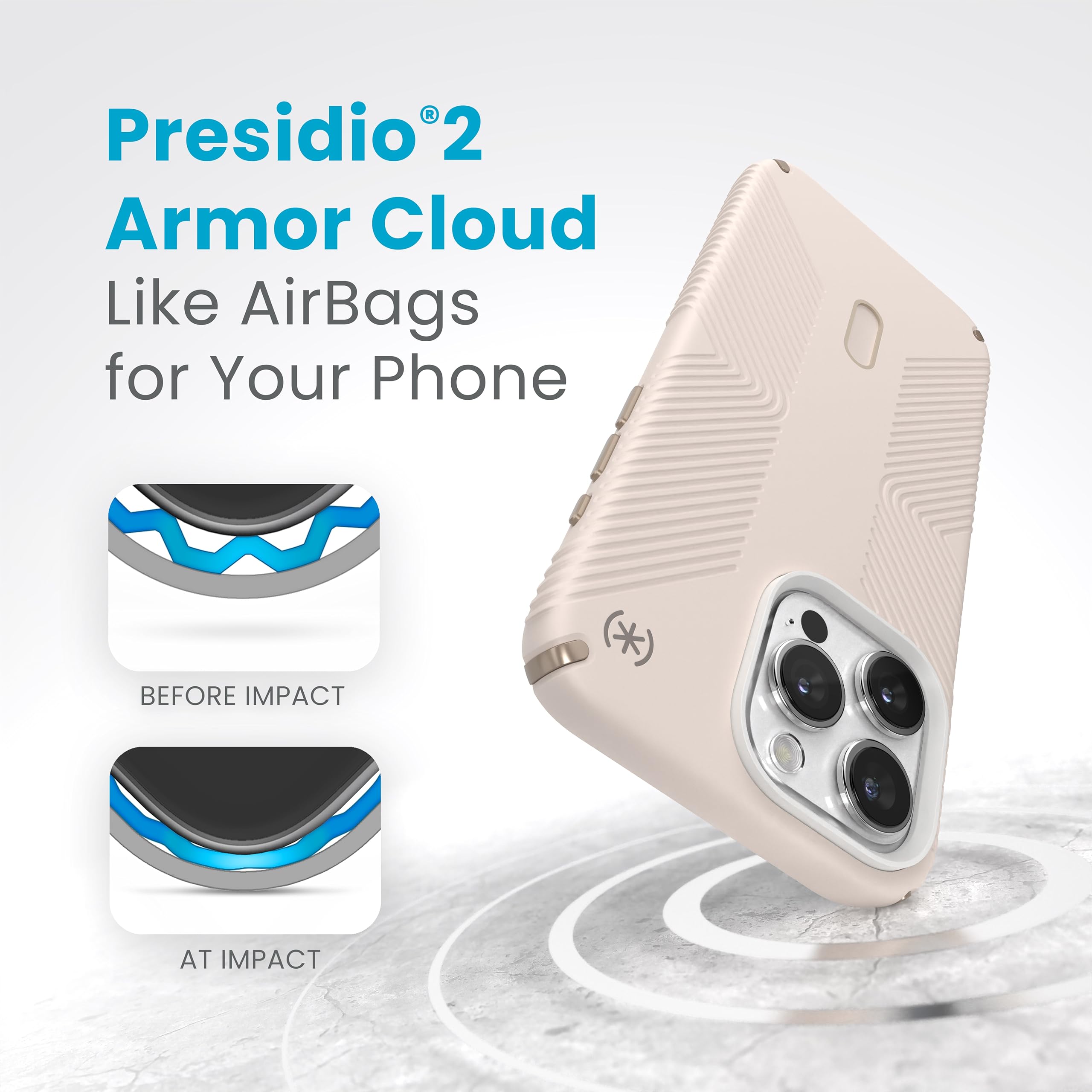 Foto 6 pulgar | Funda De Teléfono Speck Presidio2 Grip Para Iphone 15 Pro Max 6.7 - Venta Internacional.