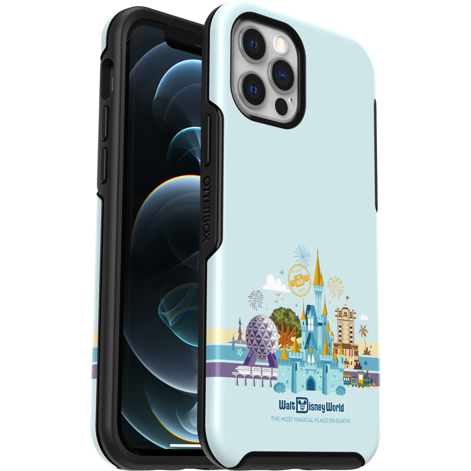 Foto 2 pulgar | Funda Otterbox Symmetry Series Disney's 50th Para Iphone 12 Y 12 Pro - Venta Internacional.