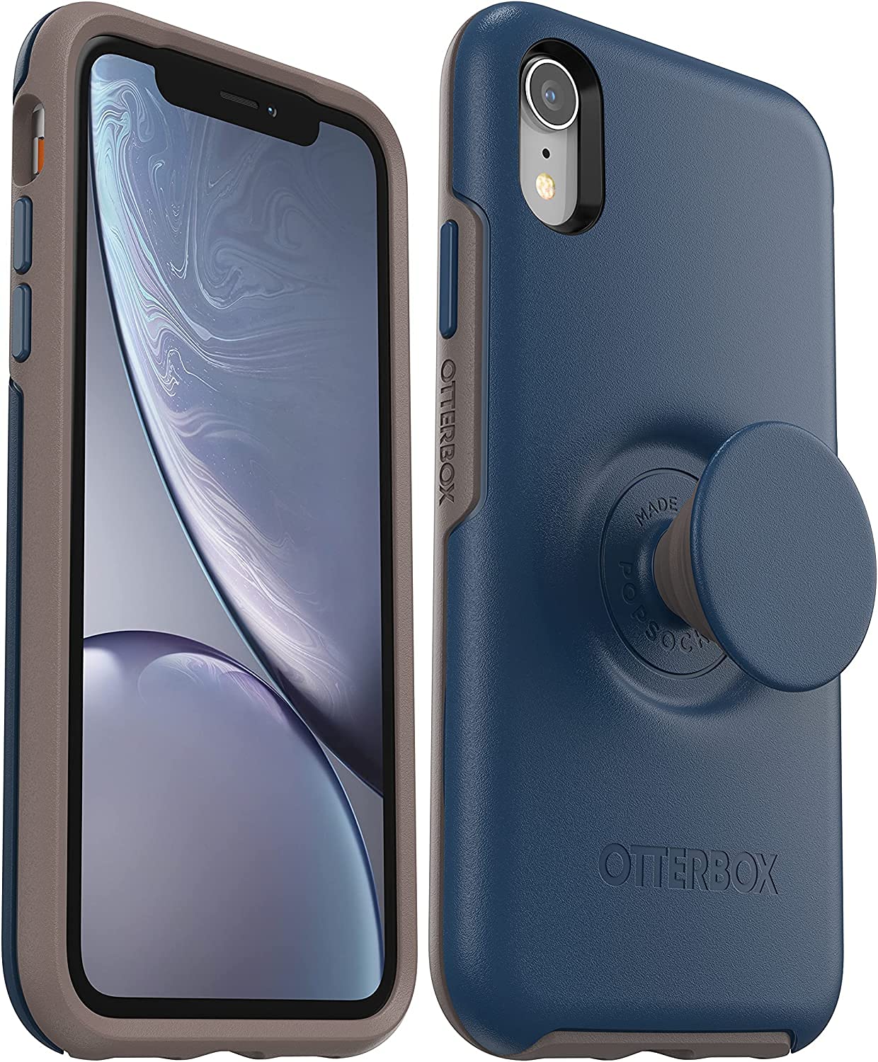 Foto 2 pulgar | Funda Otterbox + Pop Symmetry Series Para Iphone Xr, Color Azul - Venta Internacional.