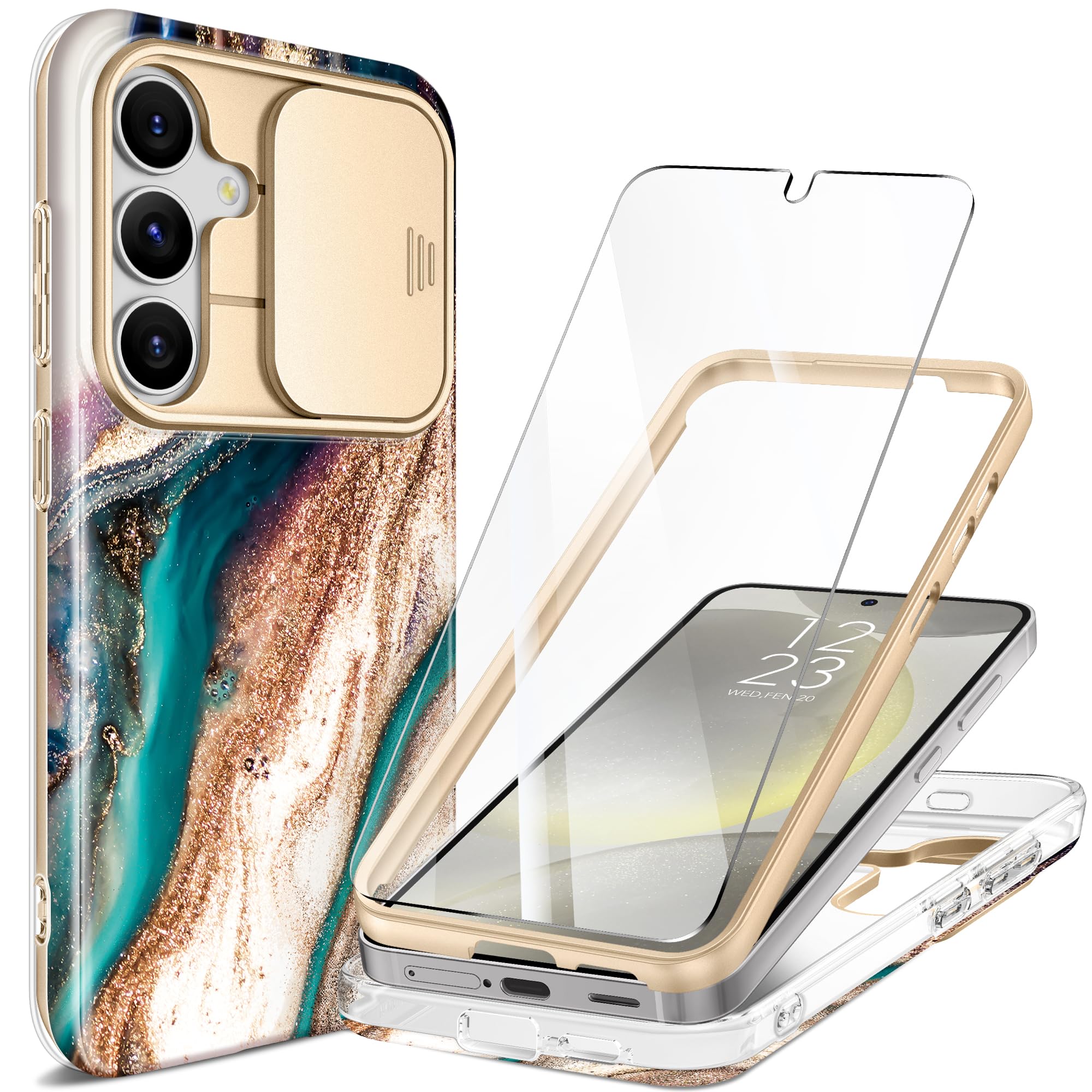 Funda De Teléfono Gviewin Diseñada Para Samsung Galaxy S24+ Plus 6.7 - Venta Internacional.