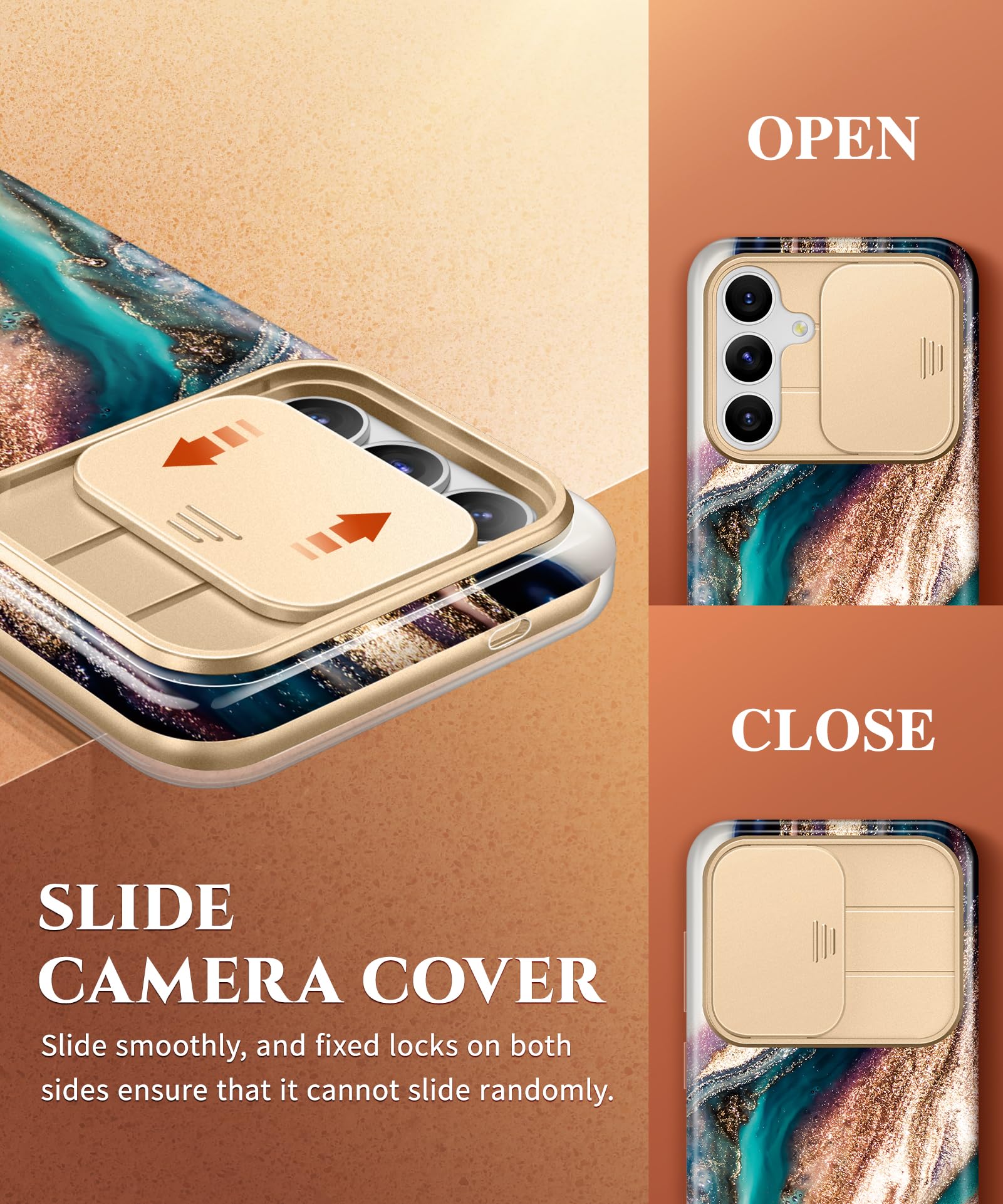 Foto 5 pulgar | Funda De Teléfono Gviewin Diseñada Para Samsung Galaxy S24+ Plus 6.7 - Venta Internacional.