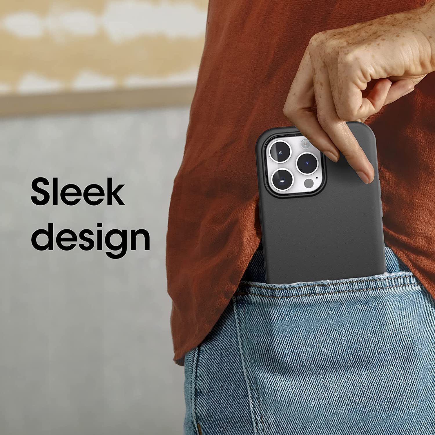Foto 7 pulgar | Funda Otterbox Symmetry Series+ Antimicrobiana Para Iphone 14 Pro - Venta Internacional.