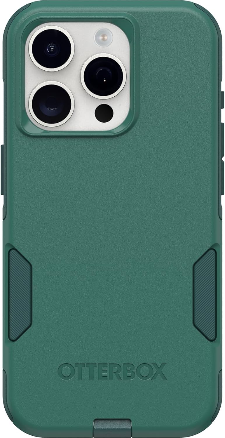 Foto 4 pulgar | Funda Otterbox Commuter Series Para Iphone 15 Pro - Verde - Venta Internacional.
