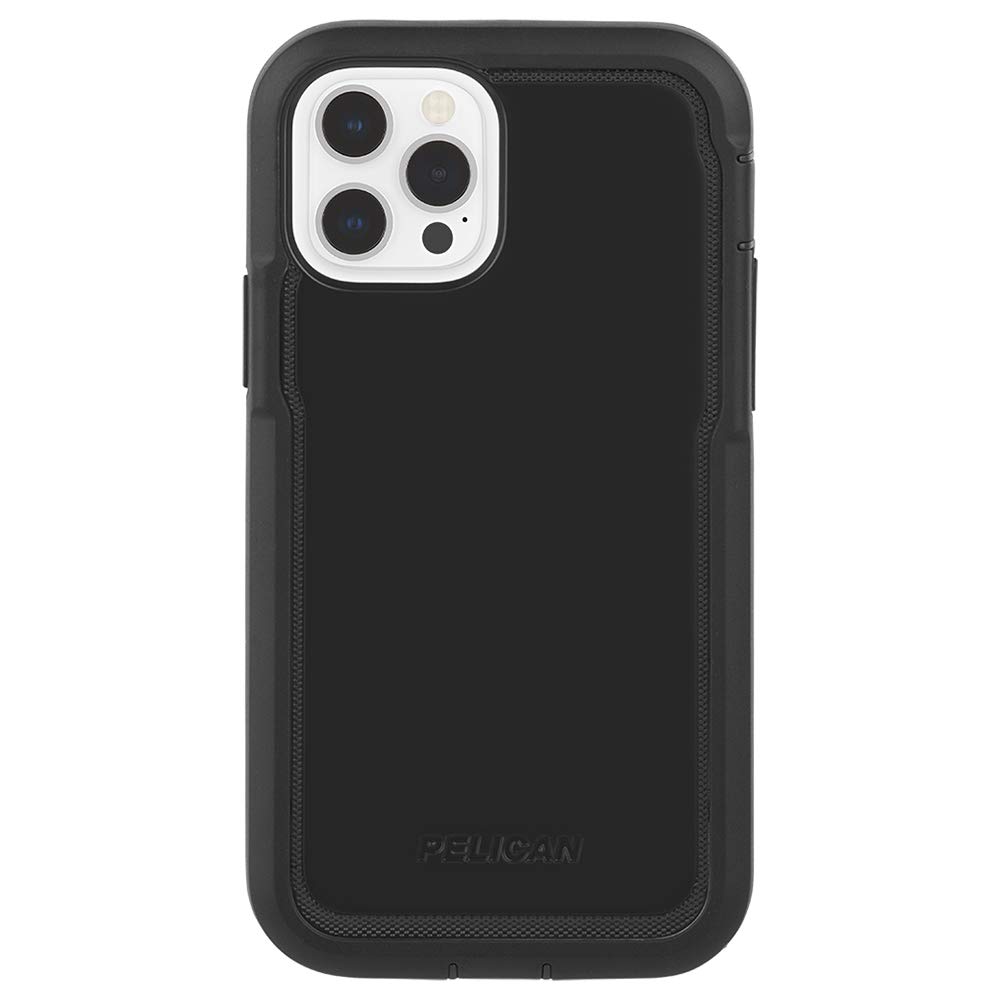 Funda De Teléfono Pelican Voyager Series Para Iphone 12/12 Pro, Color Negro - Venta Internacional.