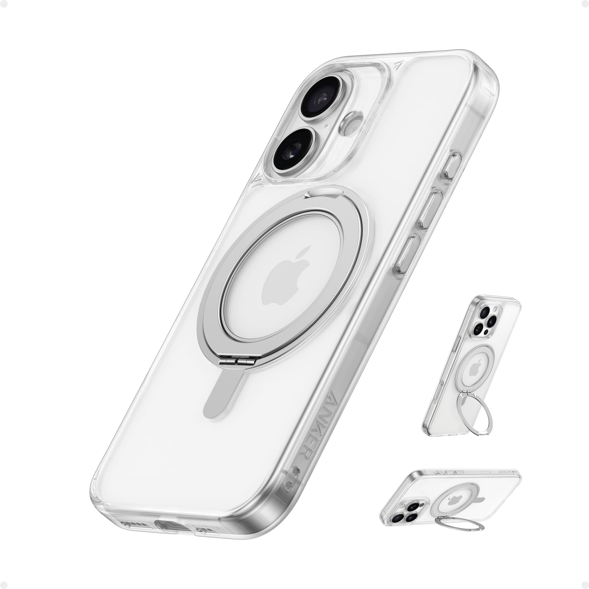 Funda Anker Ultra Magnetic Con Soporte Anular De 360° Para Iphone 16 - Venta Internacional.