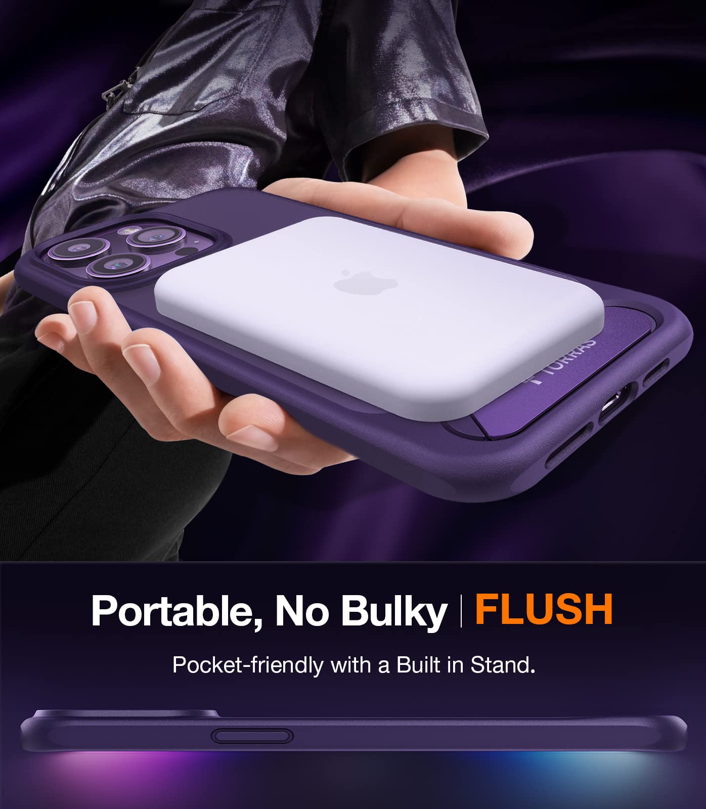 Foto 5 | Funda Para Teléfono Torras Strong Magnetic Stand Iphone 14 Pro Max - Venta Internacional.
