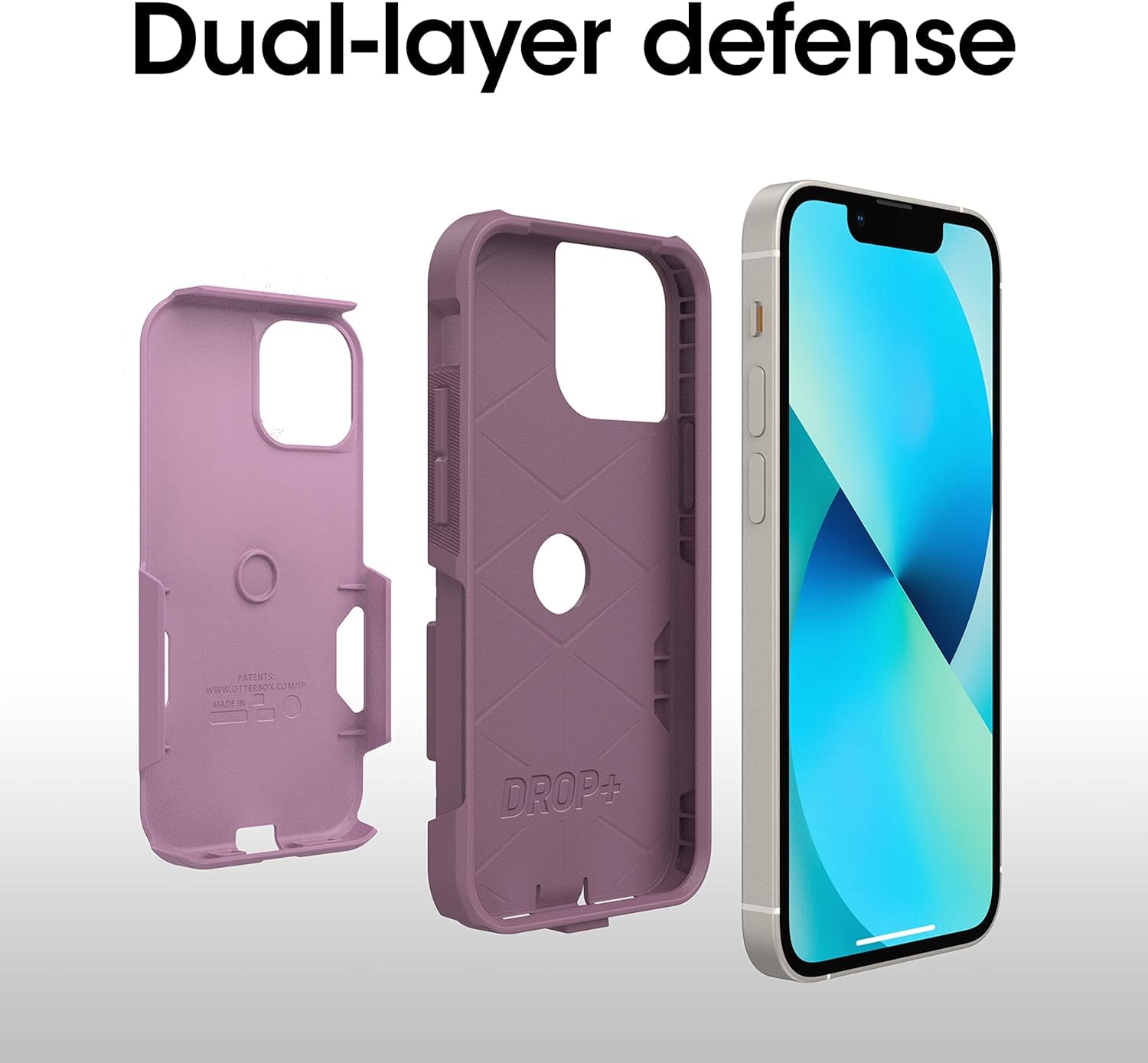 Foto 5 | Funda Otterbox Commuter Series Maven Way Rosa Para Iphone 13 Mini Y Iphone 12 Mini - Venta Internacional.
