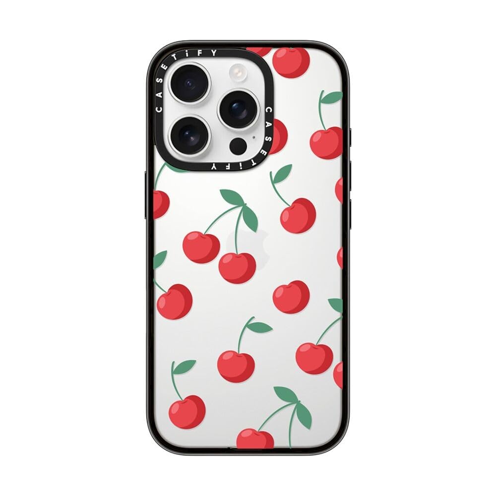 Funda Para Teléfono Casetify Compact Case Iphone 16 Pro Cherries - Venta Internacional.