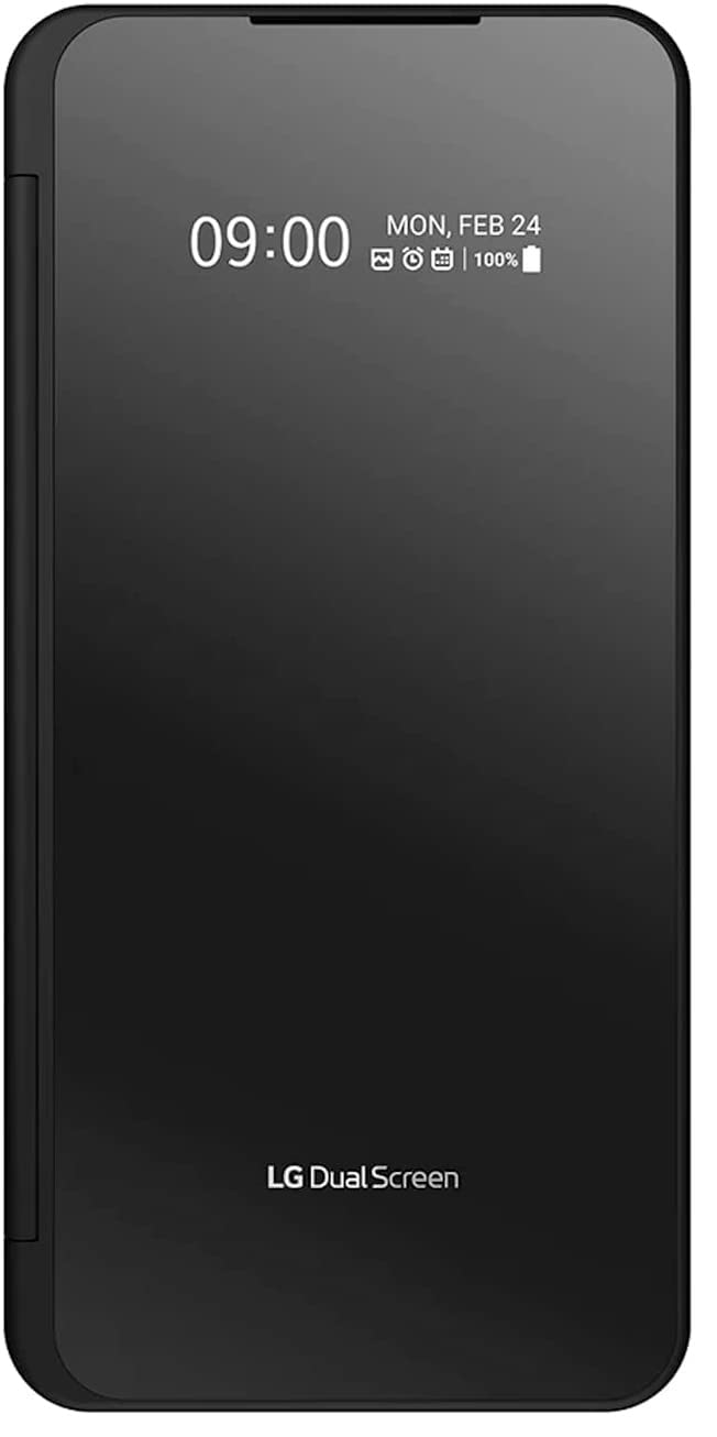 Foto 3 | Funda De Doble Pantalla Y Funda Para Lg V60 Thinq 5g - Negro - Venta Internacional.