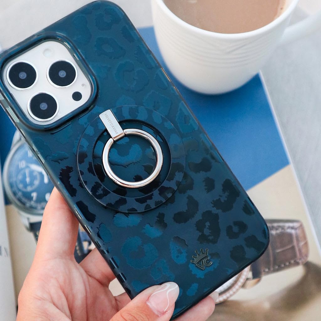 Foto 3 pulgar | Funda Velvet Caviar Para Iphone 15 Pro Max Azul Marino - Venta Internacional.