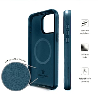 Foto 6 | Funda Velvet Caviar Para Iphone 15 Pro Max Azul Marino - Venta Internacional.