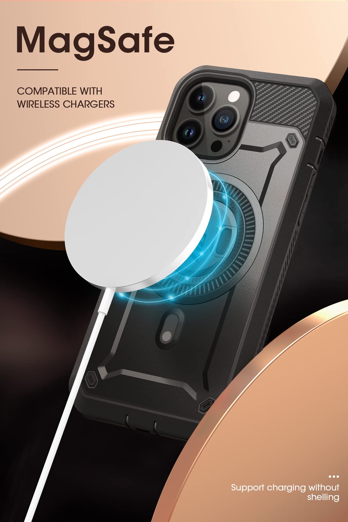 Foto 3 | Funda Para Teléfono Supcase Unicorn Beetle Pro Mag Iphone 13 Pro Max - Venta Internacional.