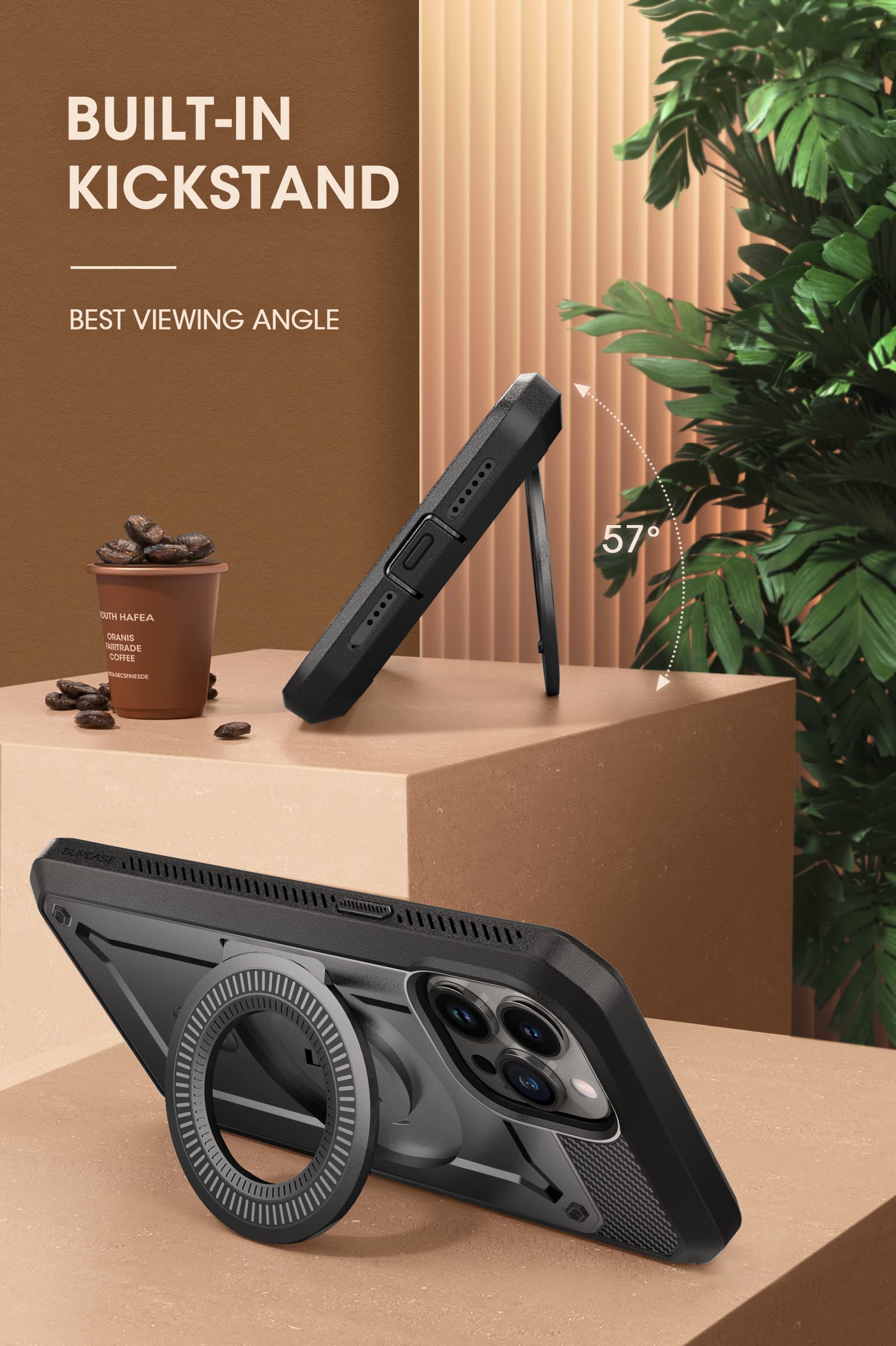 Foto 5 pulgar | Funda Para Teléfono Supcase Unicorn Beetle Pro Mag Iphone 13 Pro Max - Venta Internacional.