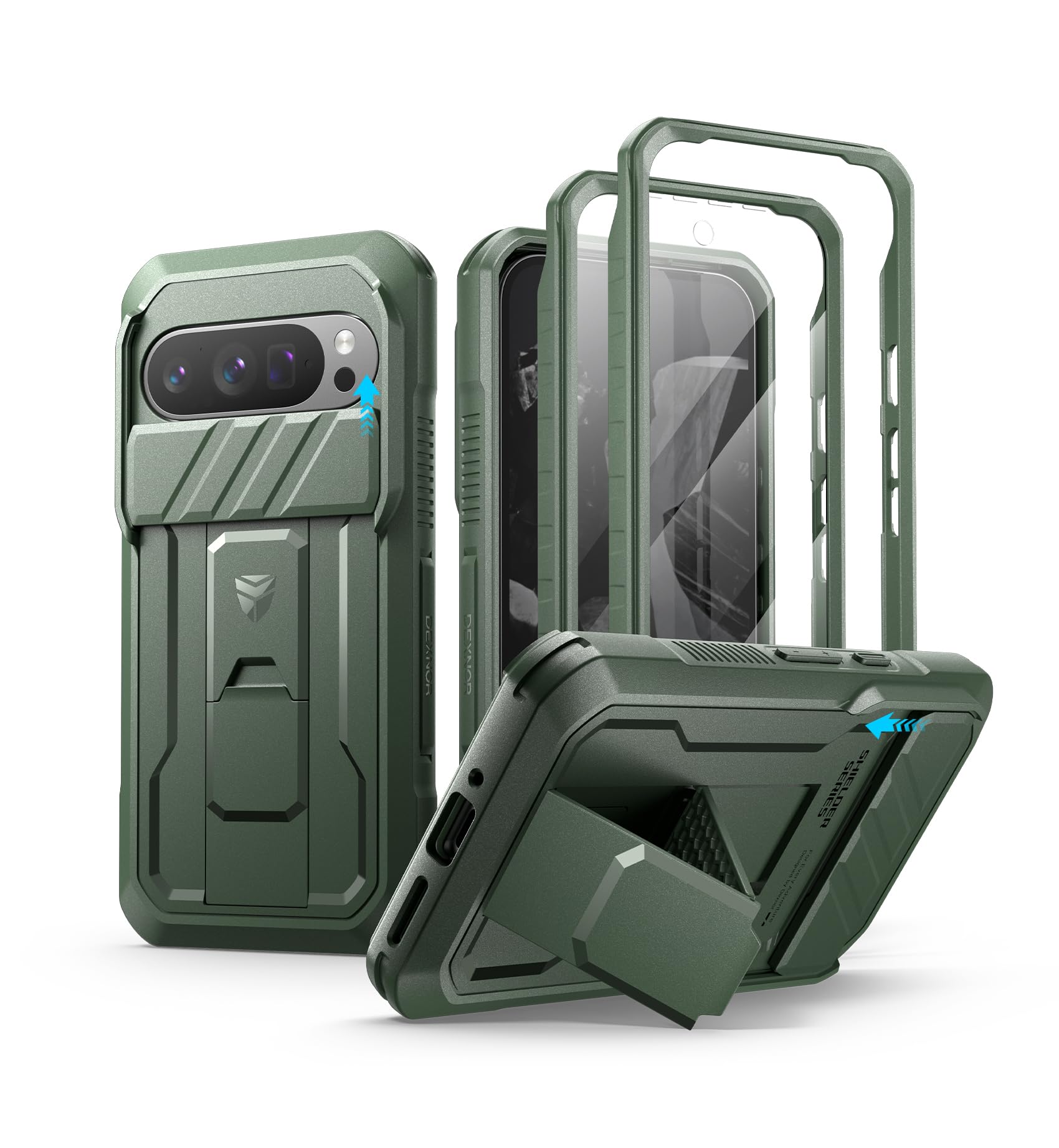 Foto 2 pulgar | Funda Dexnor Para Google Pixel 9 Pro Con Cámara Deslizante Cover Army - Venta Internacional.