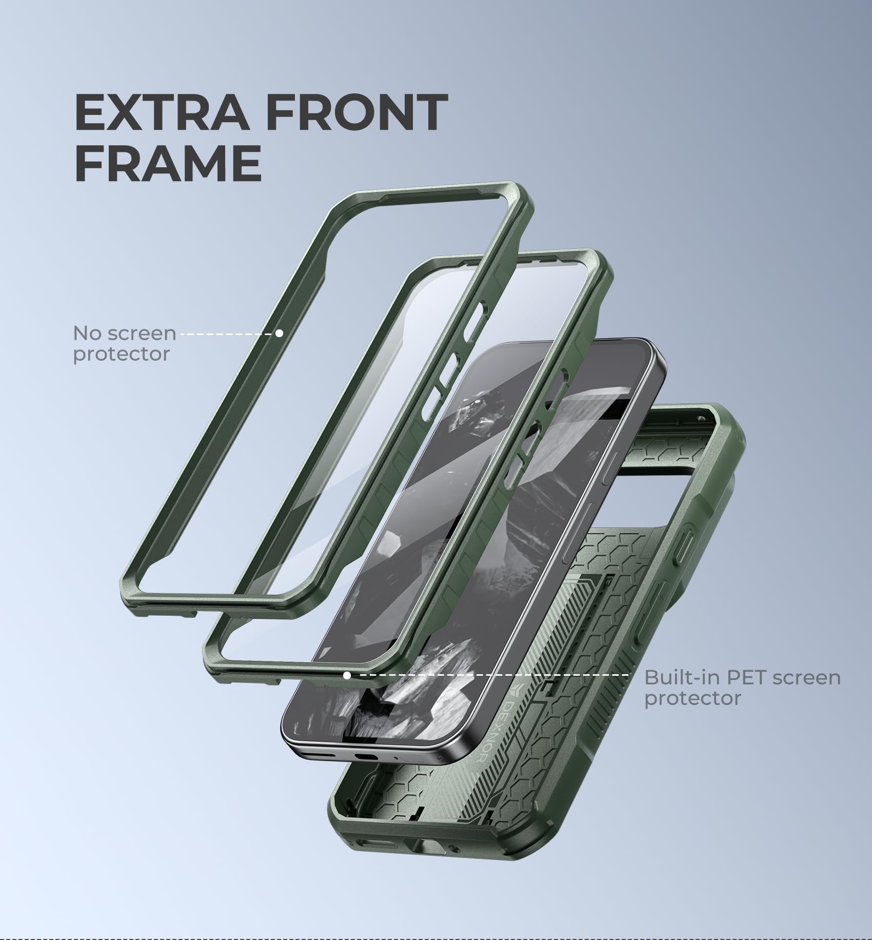 Foto 5 pulgar | Funda Dexnor Para Google Pixel 9 Pro Con Cámara Deslizante Cover Army - Venta Internacional.