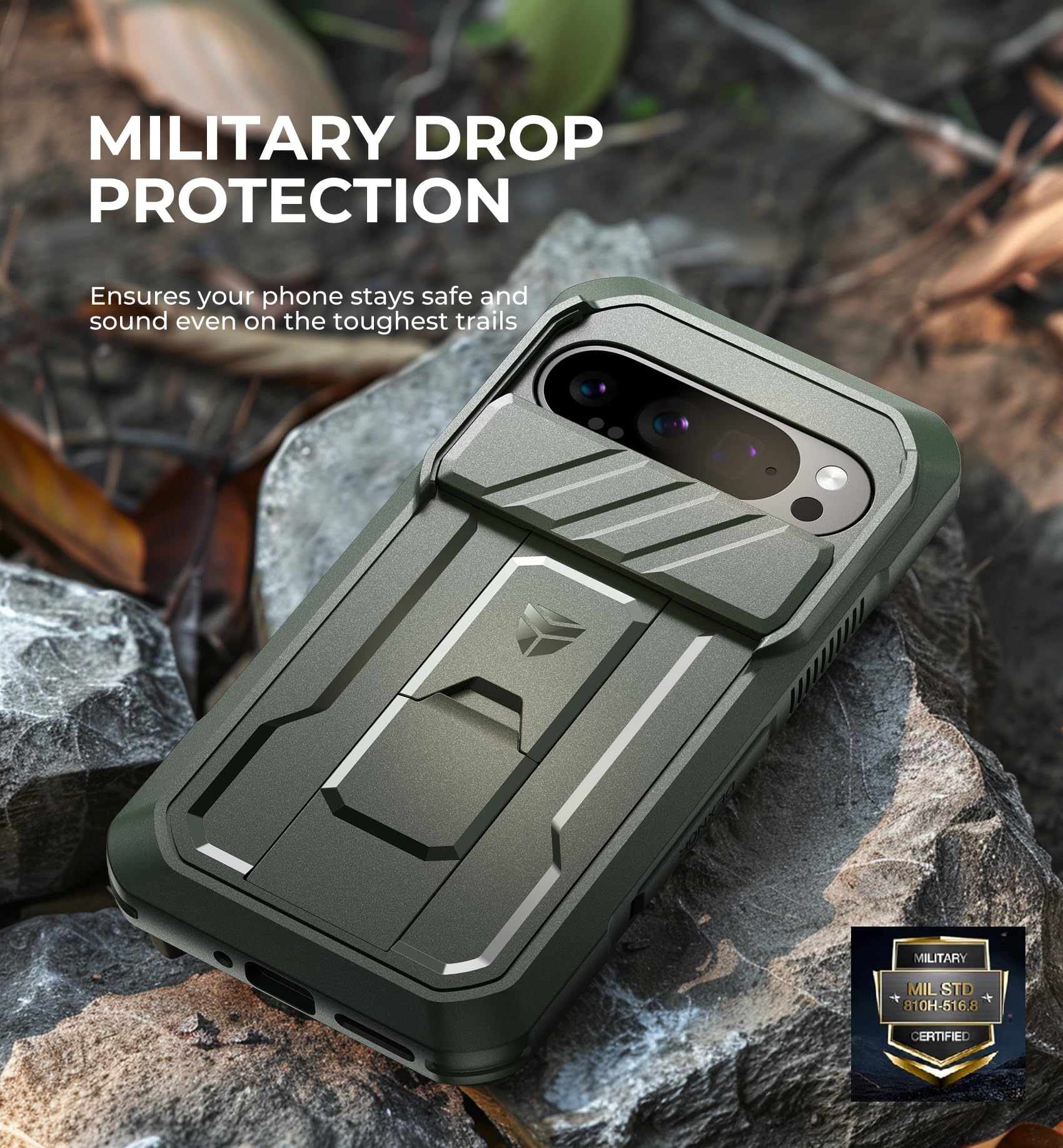 Foto 7 pulgar | Funda Dexnor Para Google Pixel 9 Pro Con Cámara Deslizante Cover Army - Venta Internacional.