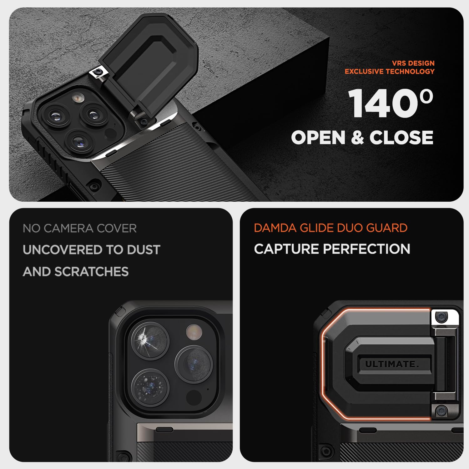 Foto 8 pulgar | Funda Para Teléfono Vrs Design Damda Glide Duoguard Para Iphone 14 Pro Max - Venta Internacional.