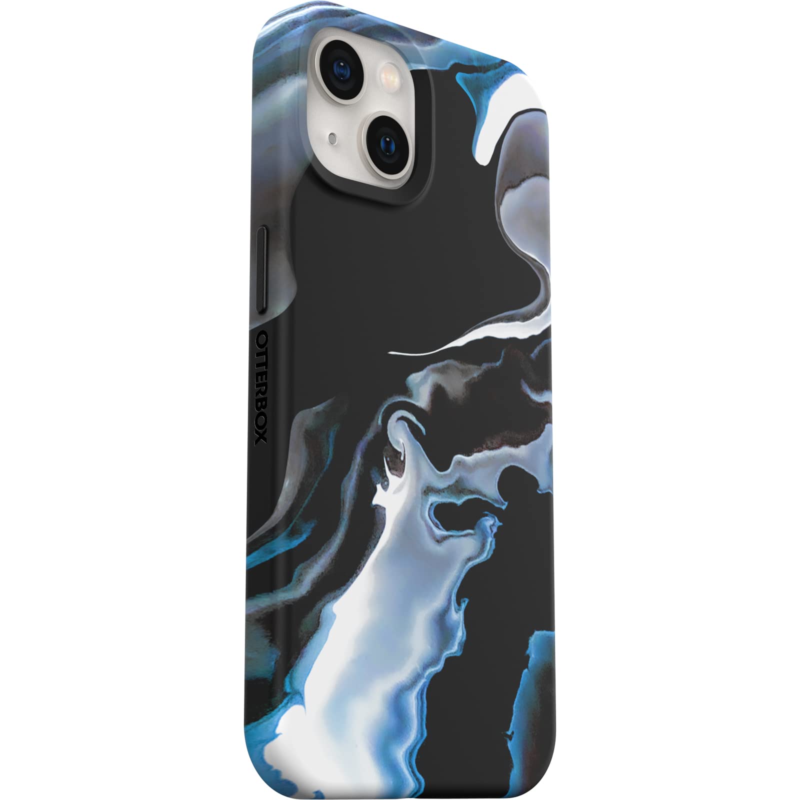 Foto 3 | Funda Otterbox Para Iphone 13 Soft Touch Fashion, Azul Mercurio/negro - Venta Internacional.