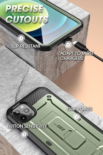 Foto 6 | Funda Para Teléfono Supcase Unicorn Beetle Pro Iphone 13 Pro Max - Venta Internacional.